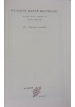 Classici Delle Religioni