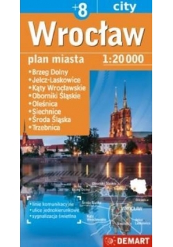 Wrocław plus 8 - plan miasta