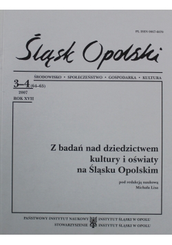 Śląsk Opolski Nr 3 i 4