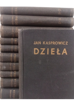 Kasprowicz, dzieła, tom od I do XXII, 1930r