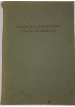 Gramatyka historyczna języka polskiego