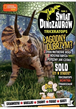 Świat Dinozaurów 3 Triceratops