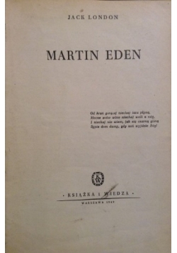 Martin Eden, 1949r.