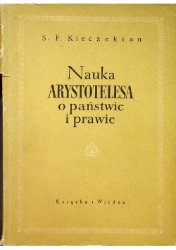 Nauka Arystotelesa o państwie i prawie