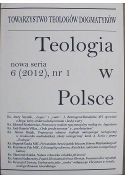 Teologia w Polsce 6 2012 nr 1