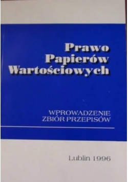 Prawo papierów wartościowych