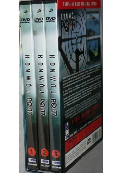Konwój PQ 17 DVD  zestaw 3 płyt