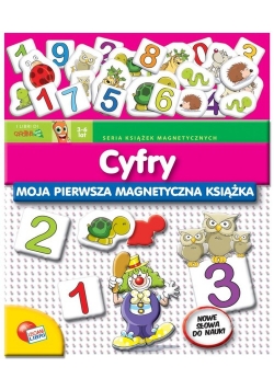 Cyfry Moja pierwsza magnetyczna książka