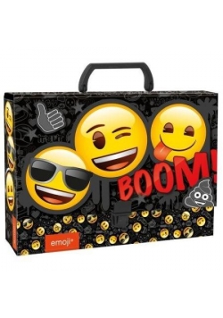 Teczka z rączką gruba Emoji DERFORM