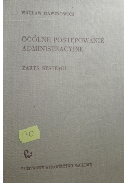 Ogólne postępowanie administracyjne