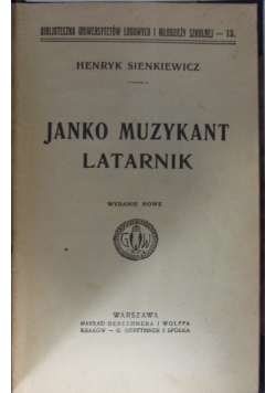Janko Muzykant Latarnik