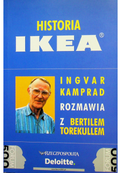 Historia Ikea plus autograf Kamprad