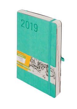 Kalendarz 2019 Impresja A5 mięta