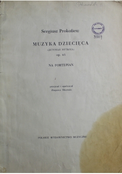 Muzyka dziecięca op 65