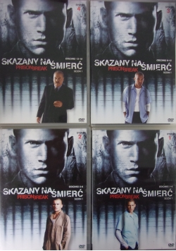 Skazany na śmierć. Sezon 1. Zestaw 4 płyt DVD