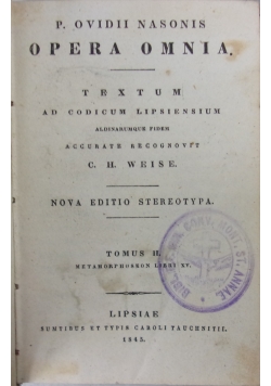 Opera Omnia, 1845r.