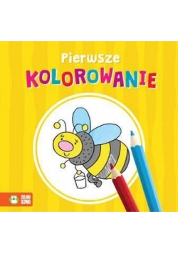 Pierwsze kolorowanie. Żółta