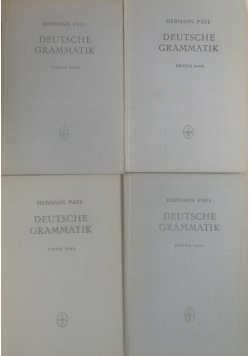 Deutsche Grammatik.Zestaw 4 książek
