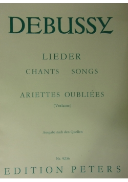 Lieder Chants Songs