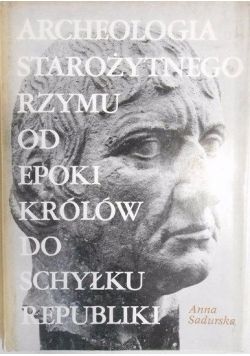 Archeologia starożytnego Rzymu, Tom I