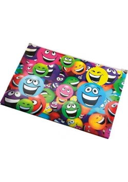 Koperta z nadrukiem zip A4 PP Smile