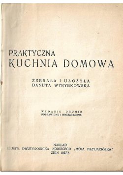 Praktyczna kuchnia domowa 1938 r