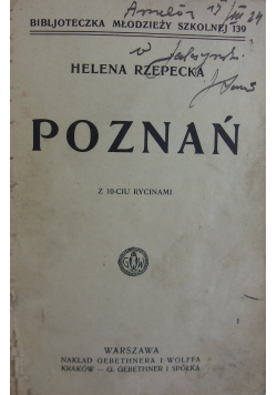 Poznań, 1920 r.