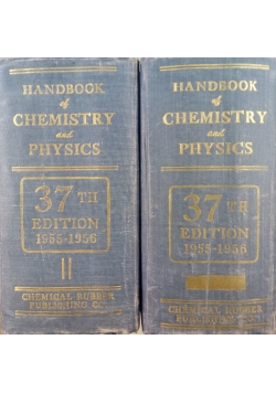 Handbook of Chemistry and Physics, 2 tomy