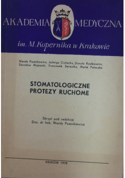 Stomatologiczne protezy ruchome