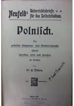 Polnilch, 1920 r.