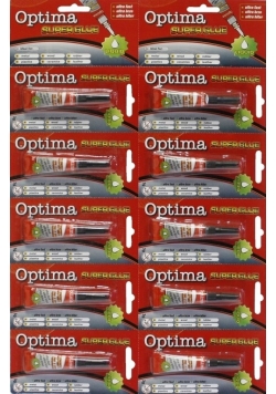 Klej Optima Super Glue 3g 10 sztuk