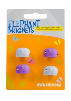 Mini Magnesy - Słonie 4M