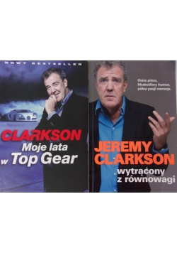 Moje lata w Top Gear/ Jeremy Clarkson wytrącony z równowagi- zestaw 2 książek