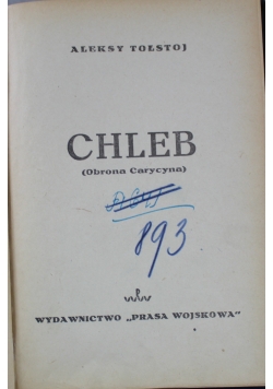 Chleb 1949 r.