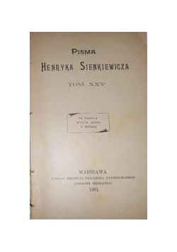 Pisma XXV -1901r