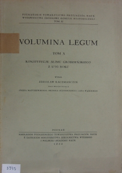 Volumina Legum