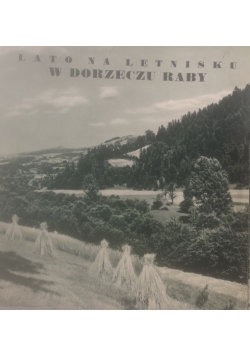 Lato na letnisku w dorzeczu Raby, 1937 r.