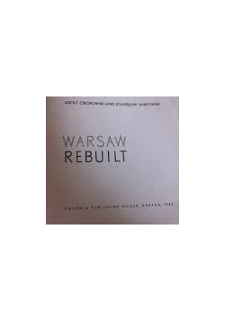 Warsaw Rebuilt