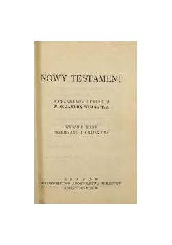 Nowy Testament, 1936 r.