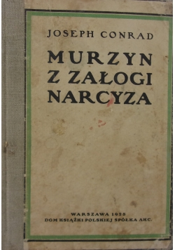Murzyn z załogi narcyza, 1928r.