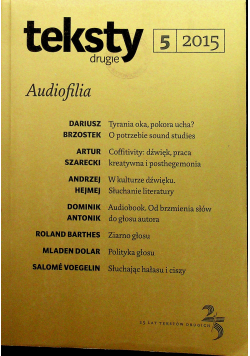 Teksty drugie nr 5