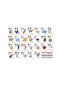 Plansze edukacyjne - alfabet języka angielskiego