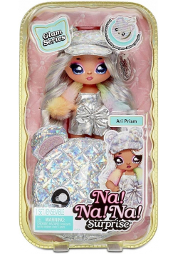 Na! Na! Na! Surprise 2w1 Pom Doll Glam - Ari Prism