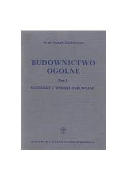 Budownictwo ogólne, tom I