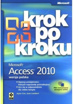 Access 2010 krok po kroku RM