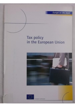 Tax Policy in the European Union