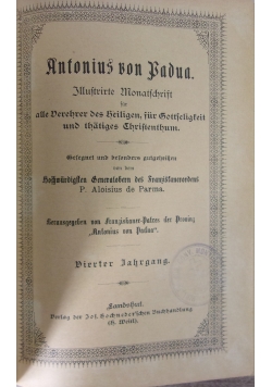 Antonius von Padua 1897 r.