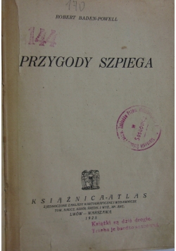 Przygody szpiega, 1925 r.