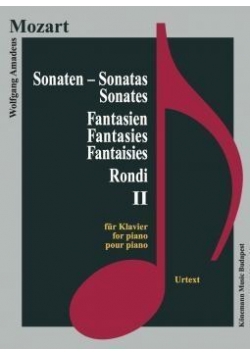 Mozart. Sonaten, Fantasien, Rondi II fur Klavier
