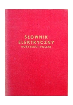 Słownik elektryczny Rosyjsko-Polski